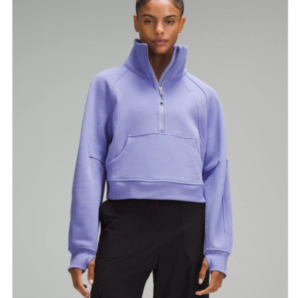 Lululemon Scuba Oversized Funnel-Neck Half Zip